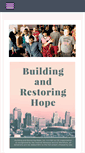 Mobile Screenshot of buildingrestoringhope.org